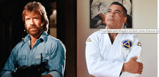 Chuck Norris vs Rickson Gracie