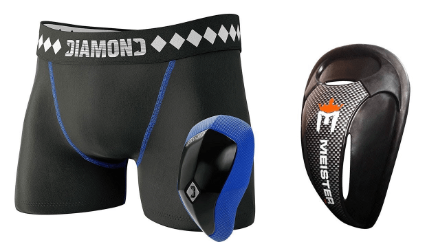 GROIN GUARD CUP COMPRESSION SHORTS INSERT BOXING MUAY THAI BJJ PROTECTOR GUARD 