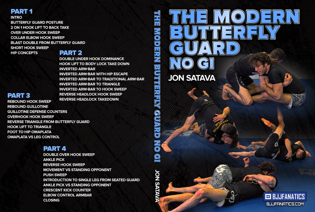 The Modern Butterfly Guard No Gi by Jon Satava