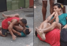 “Street Altercation in Brazil Showcases the Effectiveness of BJJ: Technical Chokes and Armbars Prevail”